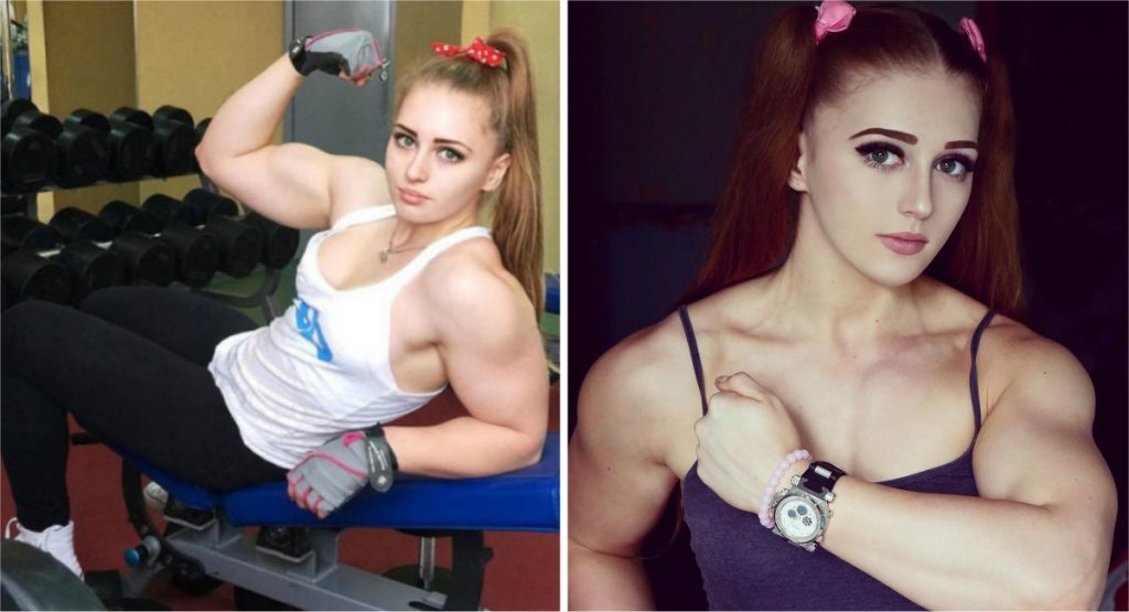 Así Lucía La "Barbie Musculosa" Rusa Antes De Ser Fisicoculturista