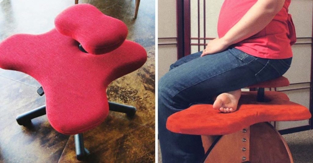 Nueva Silla Para Quienes Aman Sentarse Sobre Sus Piernas ¡Es Muy Cómoda
